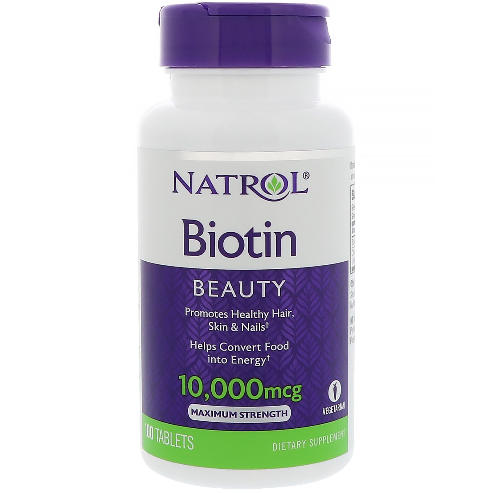 Natrol Biotin Beauty Perawatan rambut rontok