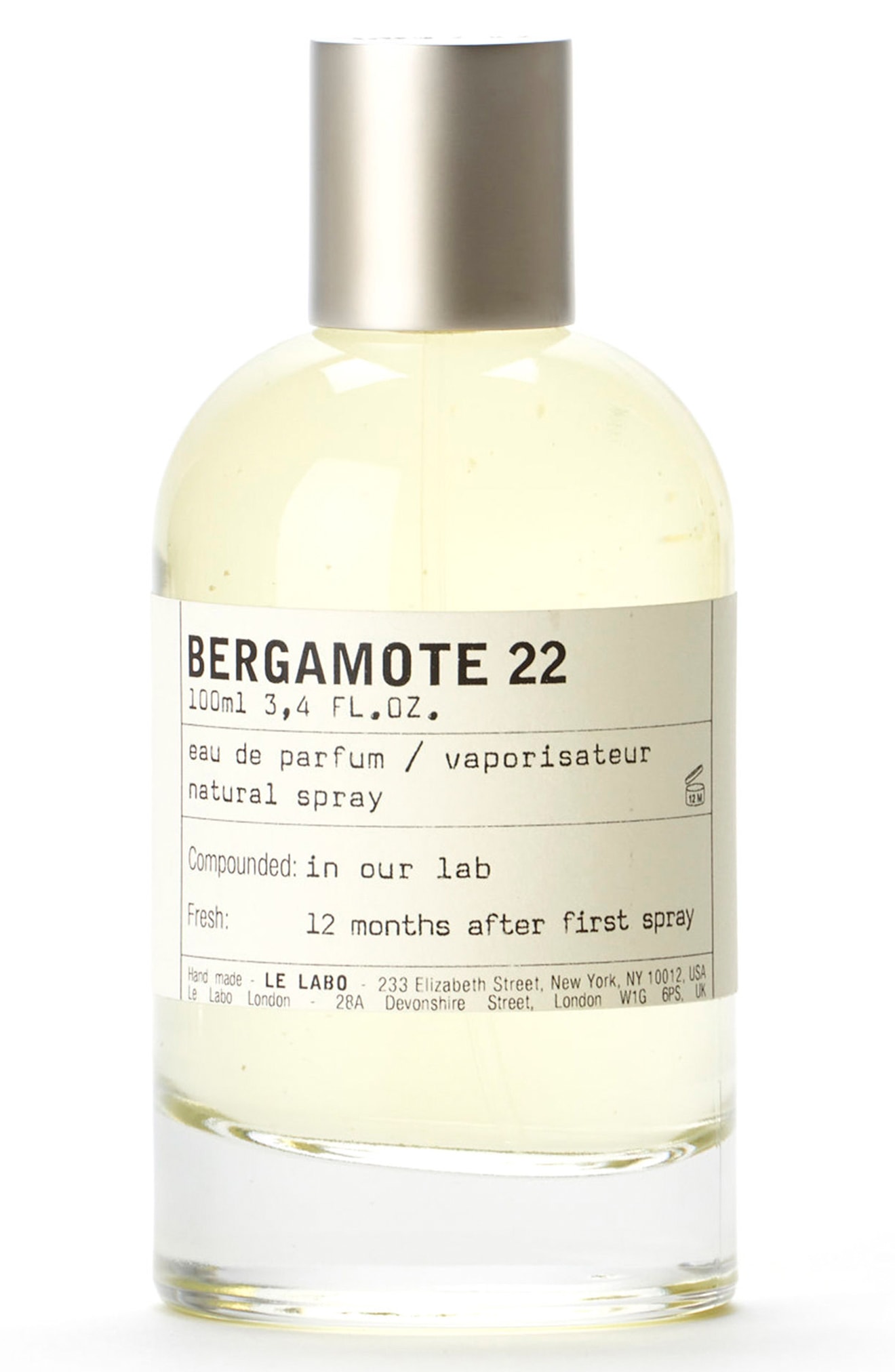 Parfum pria Le Labo Bergamote 22