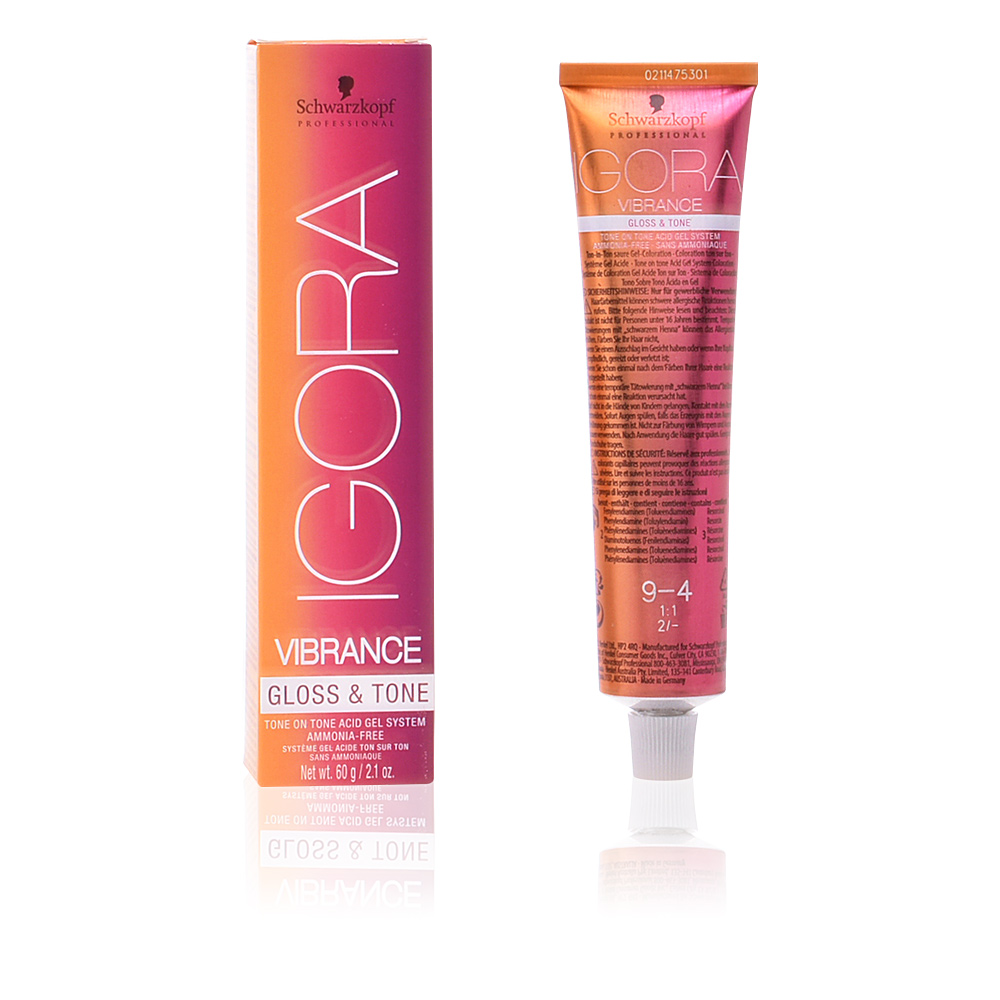 Schwarzkopf IGORA VIBRANCE GLOSS & TONE Hair Color