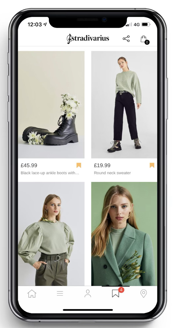 stradivarius app